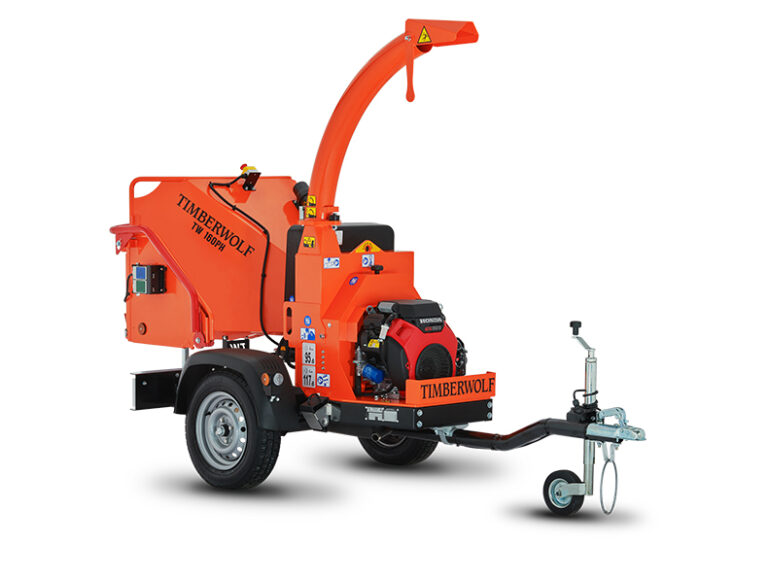 TW 160PH 6" Petrol Road Towable Wood Chipper Timberwolf