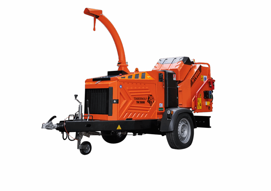 Timberwolf TW 280HB Hybrid wood chipper
