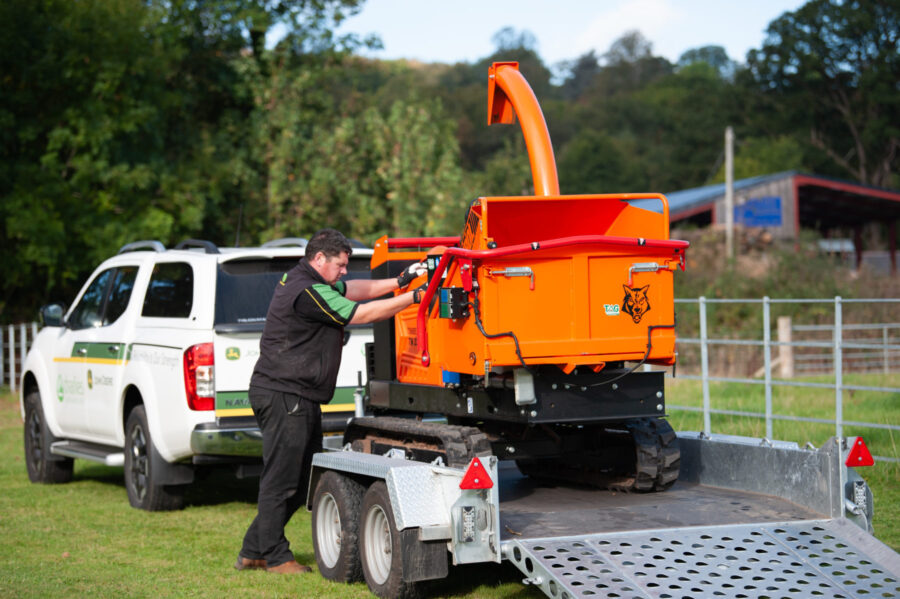 Timberwolf partner with Charlies Groundcare